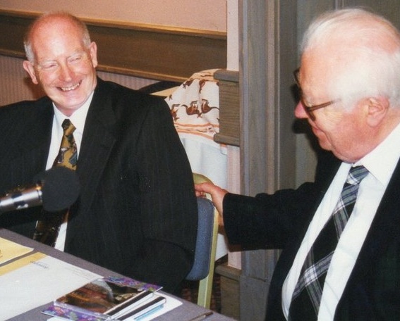 David Ades and Robert Farnon in 1997
